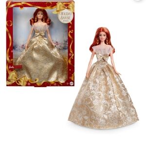 Brand New in Box Holiday Barbie 2025 (Redhead)